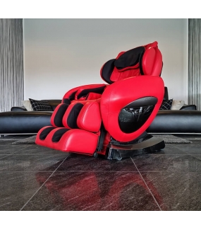Brugt 3D massagestol - iCare Dreamline, rødt læder